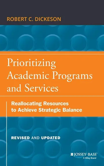 Cover of Prioritizing Academic Programs and Services
