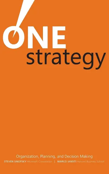 Cover of One Strategy