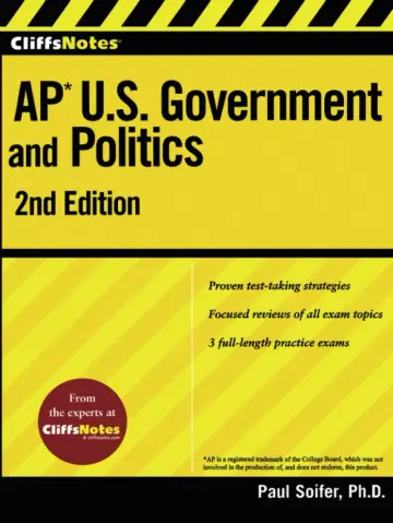 Cover of CliffsNotes AP U.S. Government and Politics