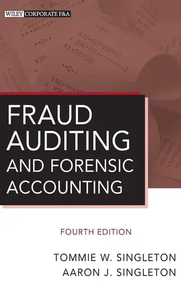 Cover of Fraud Auditing and Forensic Accounting