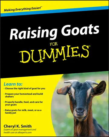 Cover of Raising Goats for Dummies
