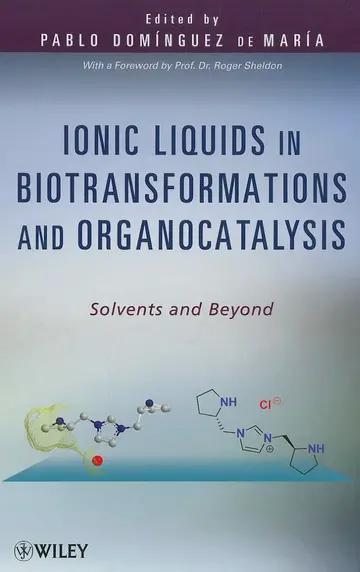 Cover of Ionic Liquids in Biotransformations and Organocatalysis