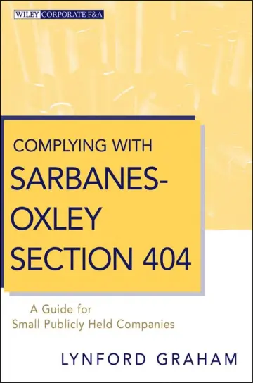 Cover of Complying with Sarbanes–Oxley Section 404