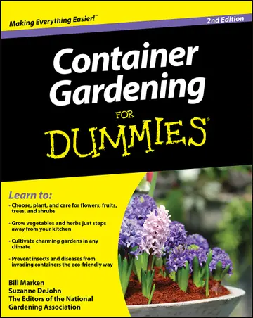Cover of Container Gardening for Dummies