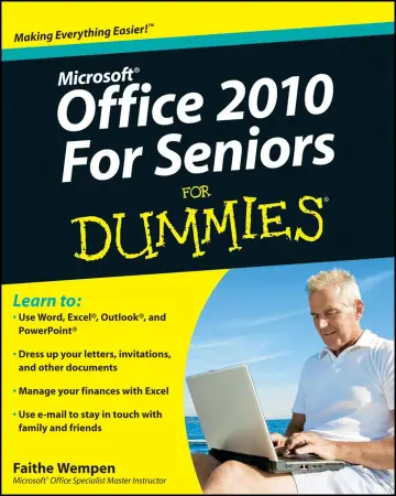 Cover of Microsoft Office 2010 for Seniors for Dummies