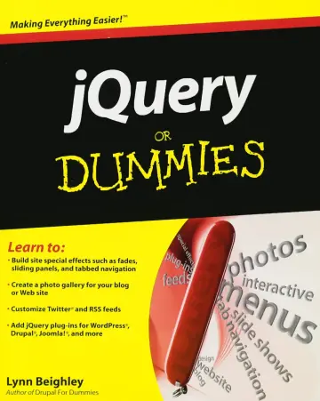 Cover of jQuery for Dummies