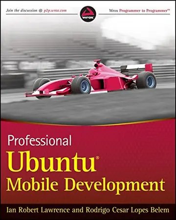 Cover of Professional Ubuntu Mobile Development