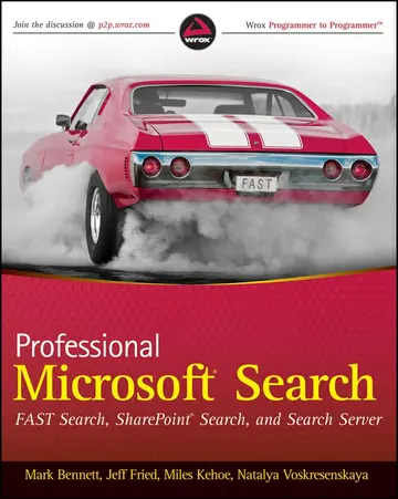 Cover of Professional Microsoft Search