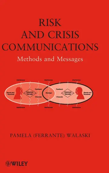 Cover of Risk and Crisis Communications