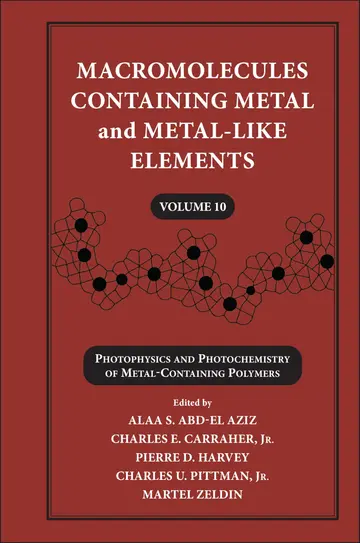 Cover of Macromolecules Containing Metal and Metal-Like