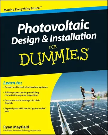 Cover of Photovoltaic Design & Installation for Dummies
