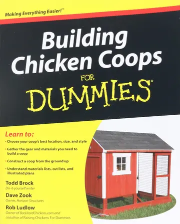 Cover of Building Chicken Coops for Dummies