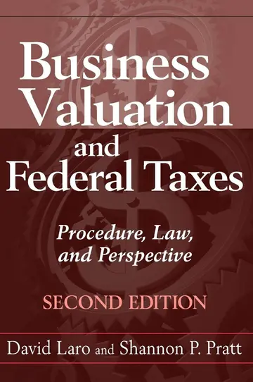 Cover of Business Valuation and Federal Taxes