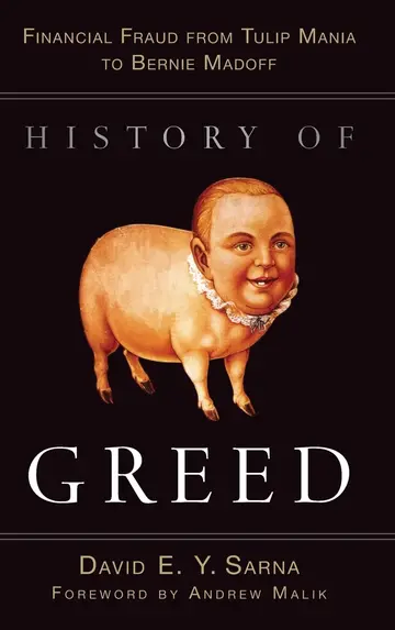 Cover of History of Greed