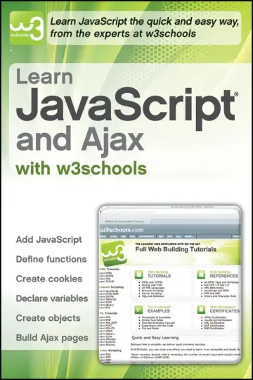 Cover of Learn JavaScript and Ajax with w3Schools