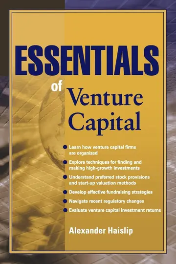 Cover of Essentials of Venture Capital