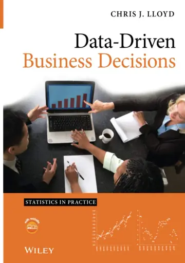 Cover of Data Driven Business Decisions