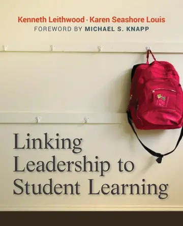 Cover of Linking Leadership to Student Learning