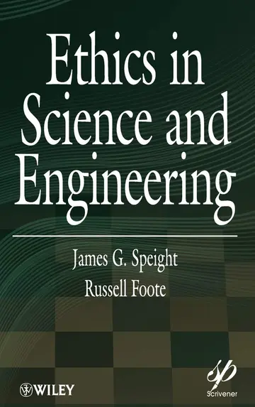 Cover of Ethics in Science and Engineering