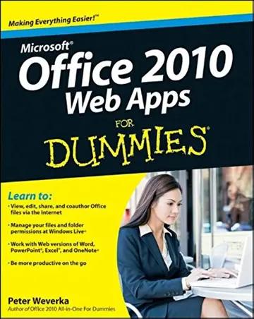 Cover of Office 2010 Web Apps for Dummies