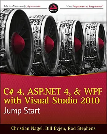 Cover of C# 4, ASP.NET 4, and Wpf, with Visual Studio 2010 Jump Start