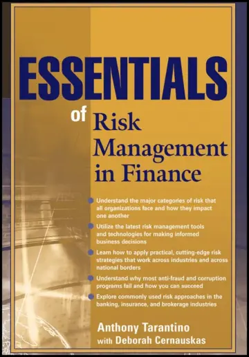 Cover of Essentials of Risk Management in Finance