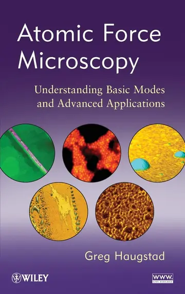 Cover of Atomic Force Microscopy Understanding Basic Modes and Advanced Applications