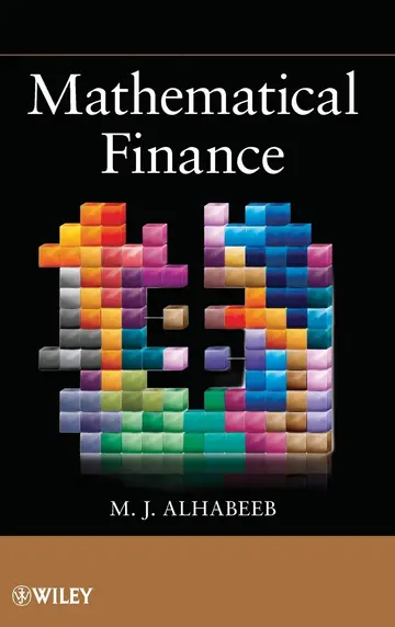 Cover of Mathematical Finance