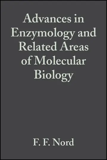 Cover of Advances in Enzymology