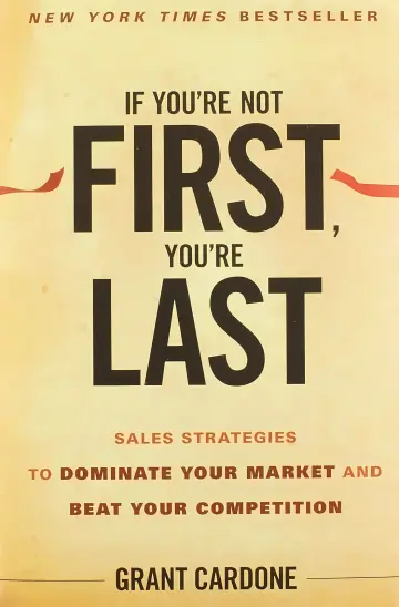 Cover of If You're Not First, You're Last