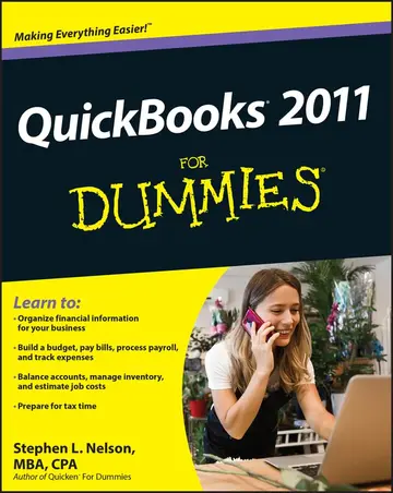 Cover of Quickbooks 2011 for Dummies