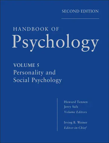 Cover of Handbook of Psychology