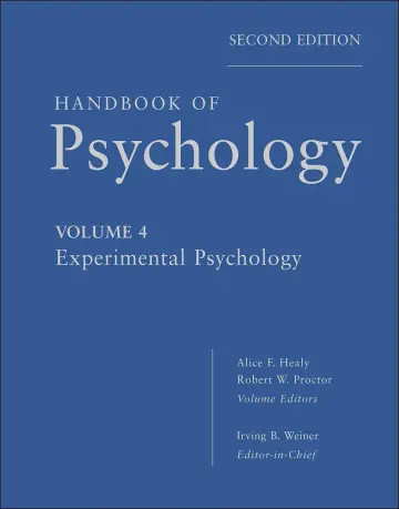 Cover of Handbook of Psychology