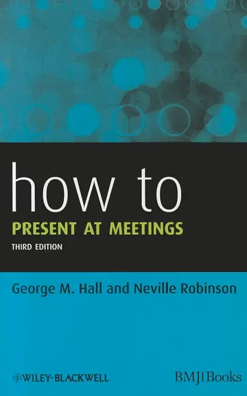 Cover of How to Present at Meetings