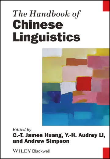 Cover of The Handbook of Chinese Linguistics