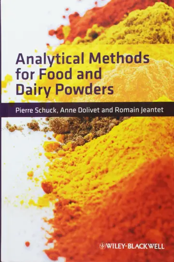 Cover of Analytical Methods for Food and Dairy Powders