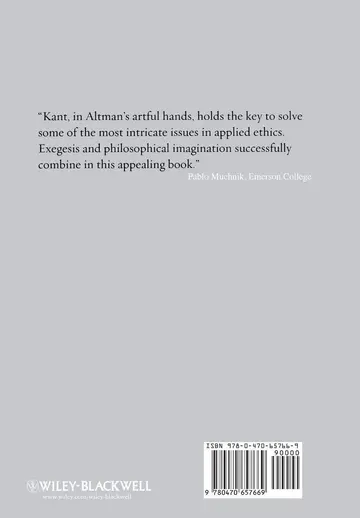 Cover of Kant and Applied Ethics
