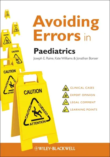 Cover of Avoiding Errors in Paediatrics