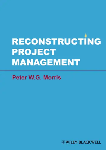 Cover of Reconstructing Project Management