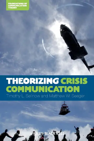 Cover of Theorizing Crisis Communication