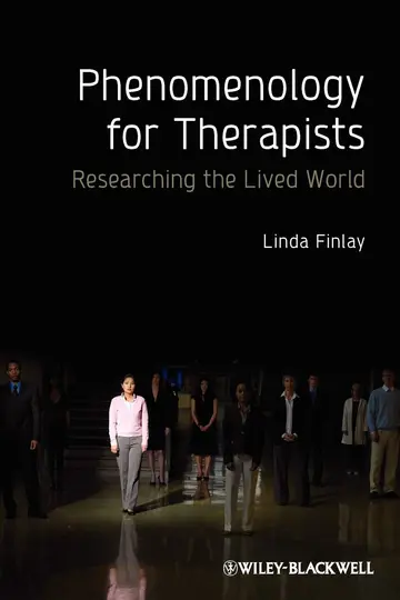 Cover of Phenomenology for Therapists
