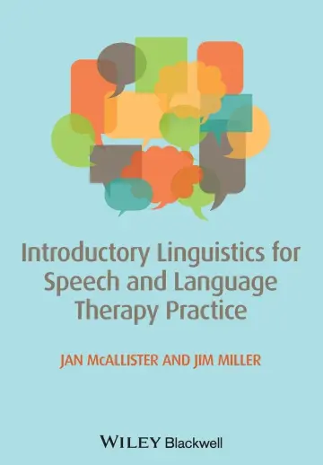 Cover of Introductory Linguistics for Speech and Language Therapy Practice