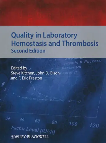Cover of Quality in Laboratory Hemostasis and Thrombosis