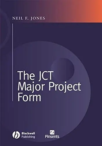 Cover of The JCT Major Project Form