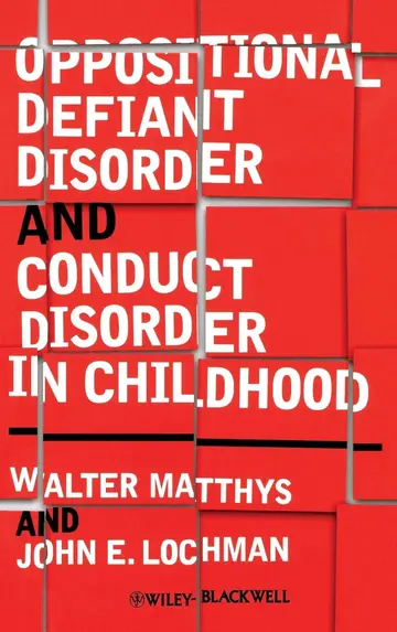 Cover of Oppositional Defiant Disorder and Conduct Disorder in Children