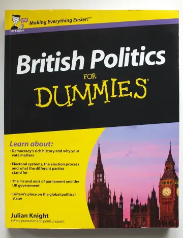 Cover of British Politics for Dummies
