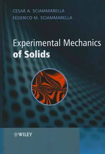Cover of Experimental Mechanics of Solids