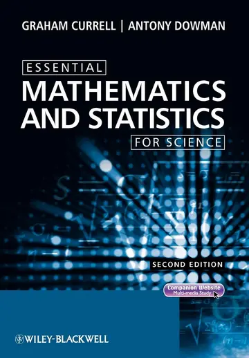 Cover of Essential Mathematics and Statistics for Science (Essential (John Wiley & Sons))