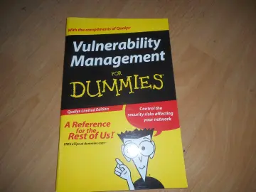 Cover of Vulnerability Management for Dummies, Qualys Limited Edition