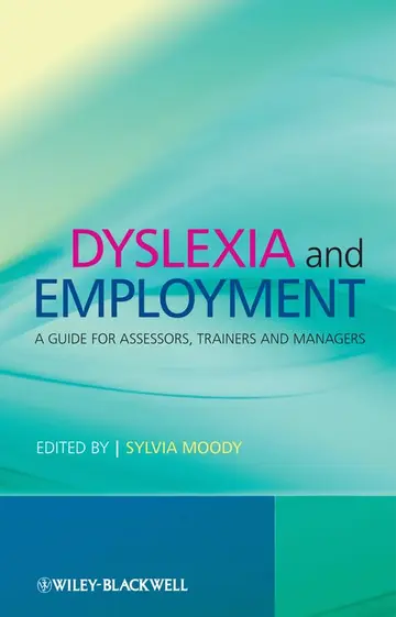 Cover of Dyslexia and Employment